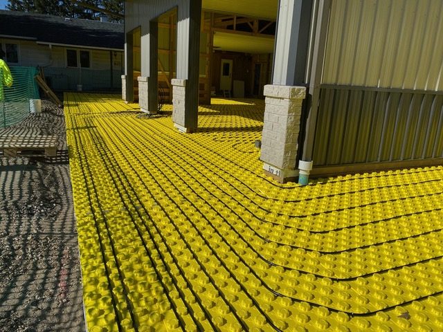 Radiant Heat Job Radiant Heat Job